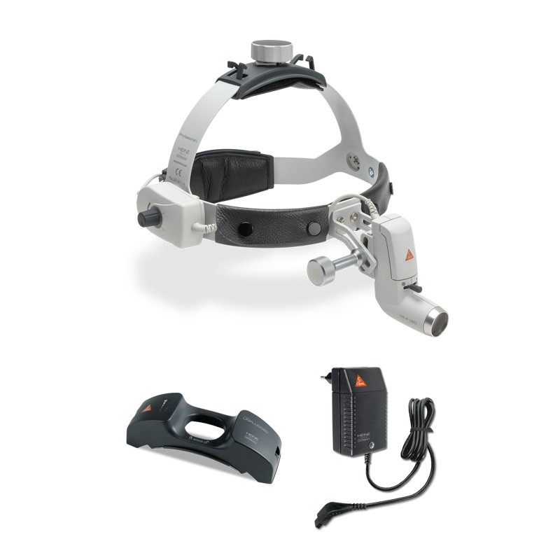 [DK]LED pandelampe med mPack, HEINE ML 4, unplugged, inkl. batteri og oplader